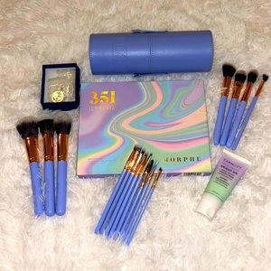 Morphe Icy Fantasy palette/ Luxie make up brushes BUNDLE!